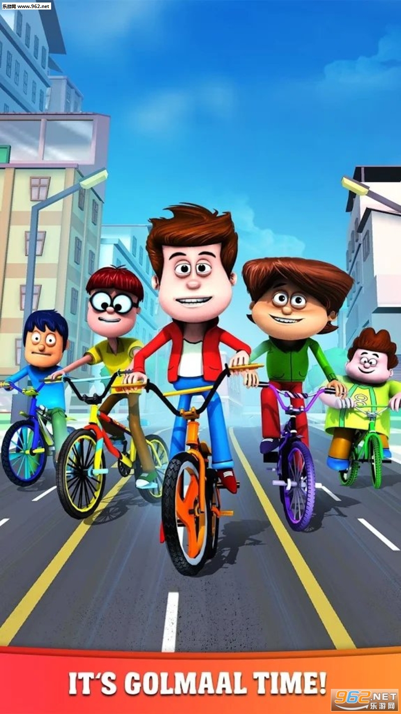 Golmaal Junior(小轮车跑酷安卓版)截图4