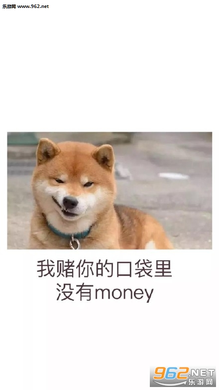 我赌你的口袋里没有钱图片表情包 我赌你的口袋里没有钱图片表情包