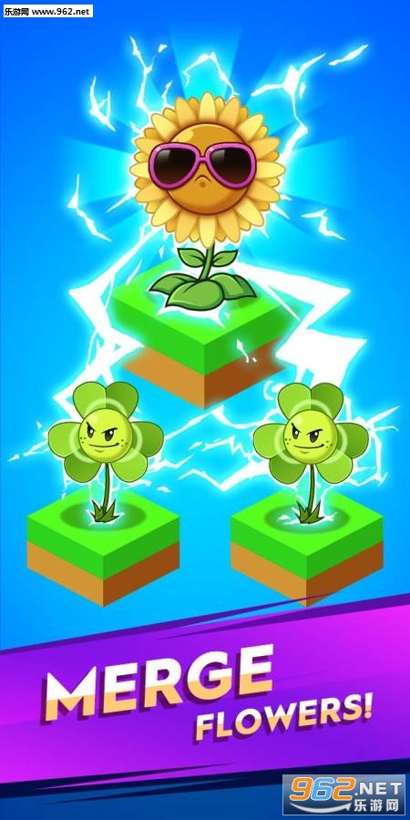 Merge Flowers(�ʻ���ս��ʬ��׿��)��ͼ2