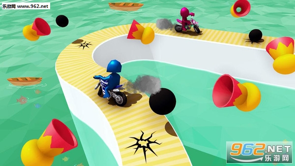 趣味单车竞赛3D安卓版(Fun Bike Race 3D)截图1