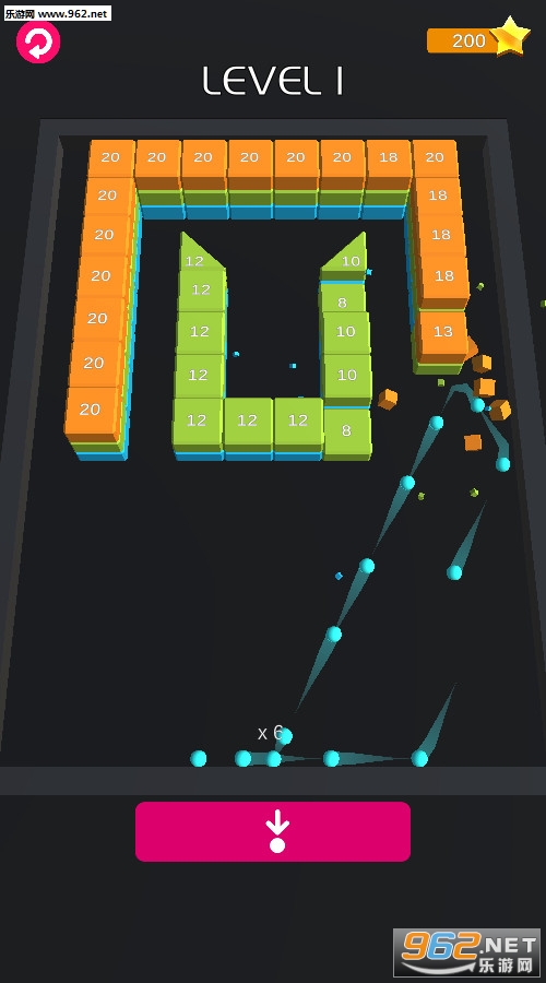 打破砖块3D最新版截图1