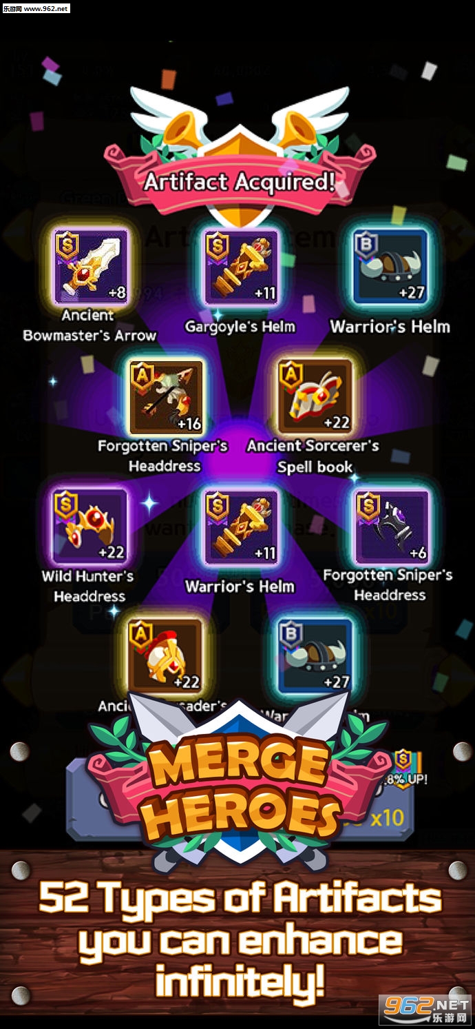 MergeHeroes(�ϲ�Ӣ�۱߽簲׿��)v2.0.4(Merge Heroes Frontier)��ͼ2