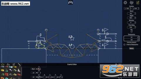 Poly Bridge(faker的眼泪游戏)截图0