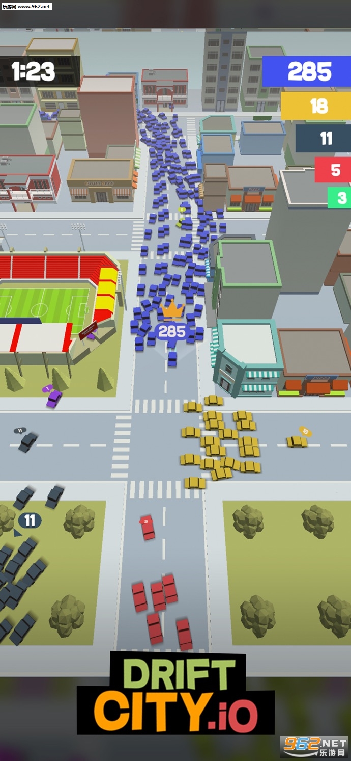 Crowd Drift Cars City io�ٷ���v1.4��ͼ2