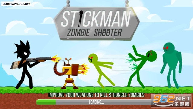 Stickman Zombie Shooter(˹�ٿ�����ʬ������Ϸ)v1.3.0��ͼ0