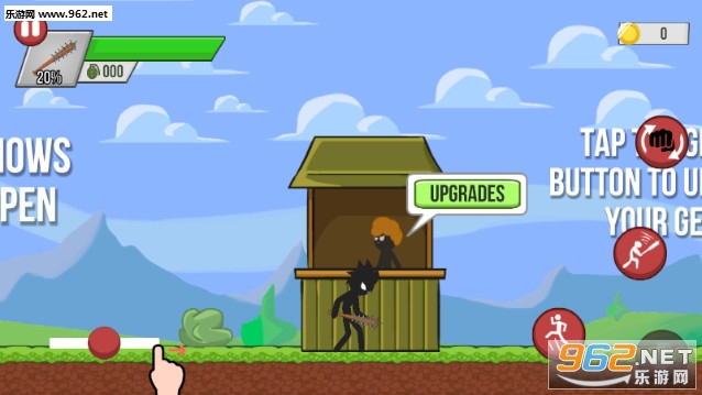 Stickman Zombie Shooter(˹�ٿ�����ʬ������Ϸ)v1.3.0��ͼ1