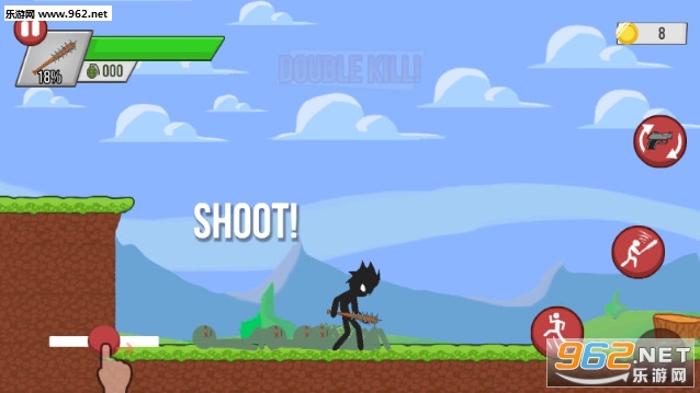 Stickman Zombie Shooter(˹�ٿ�����ʬ������Ϸ)v1.3.0��ͼ2