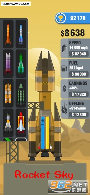 Rocket Sky!(Rocket Sky��׿��)v1.3.0��ͼ0