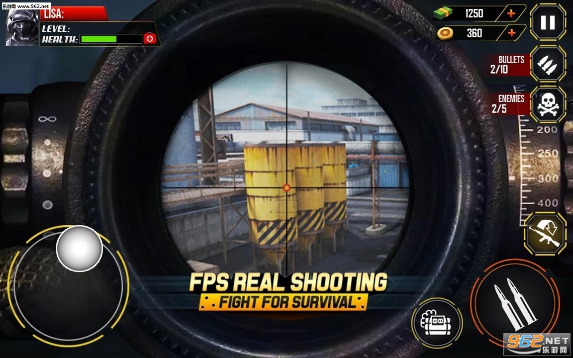 Gun Shooting Mission: Gun Shooter Cover Fire - FPS(����֮ս��׿��)v1.0.1(Gun Shooting Mission: Gun Shooter Cover Fire - FPS)��ͼ0