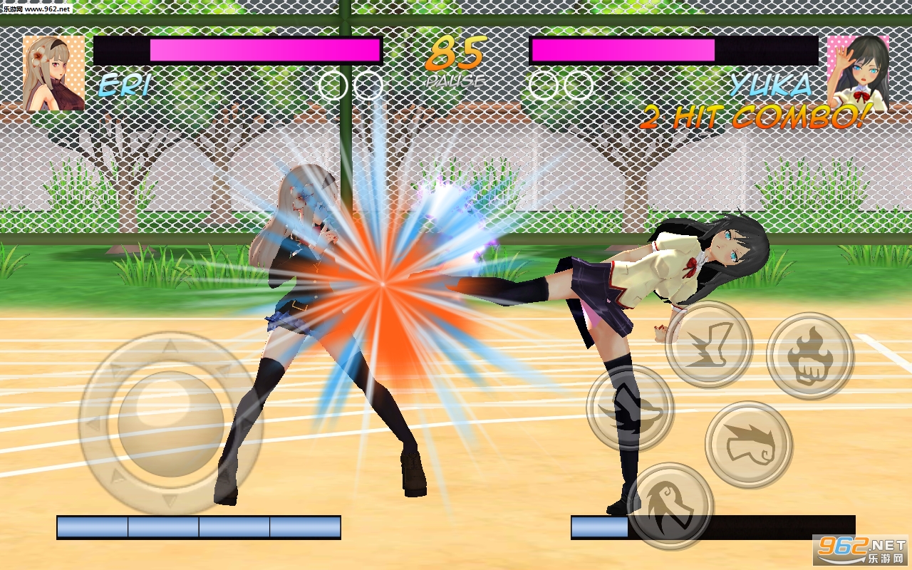 High School Girl Real Battle Simulator Fight Life(高中女生格斗模拟器安卓版)截图0
