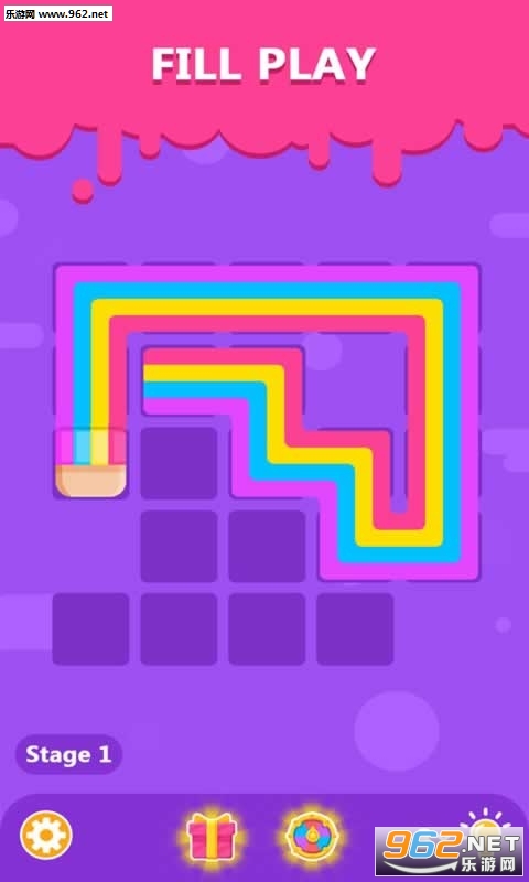 Line Puzzledom(彩色线条的谜题最新版)截图0