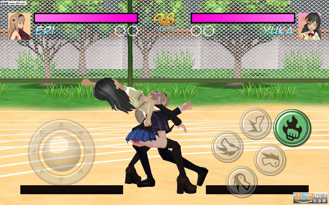 High School Girl Real Battle Simulator Fight Life(高中女生格斗模拟器免费)截图3