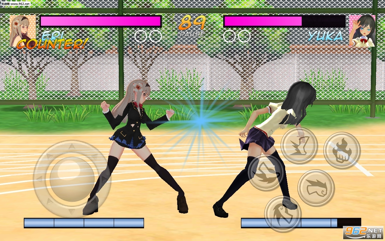 High School Girl Real Battle Simulator Fight Life(高中女生格斗模拟器免费)截图4