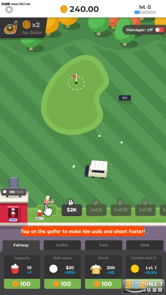 Golf Inc Tycoon(�߶���˾������°�)v1.4.2��ͼ0