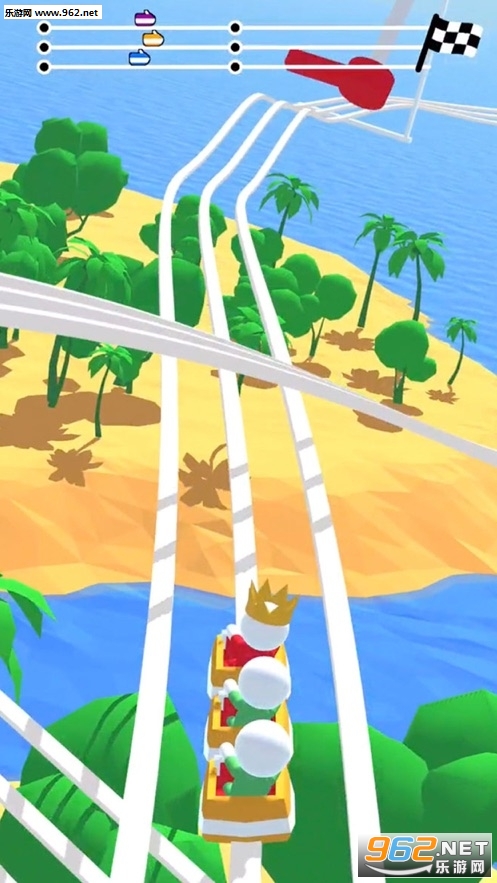Racecoaster 3D游戏截图0