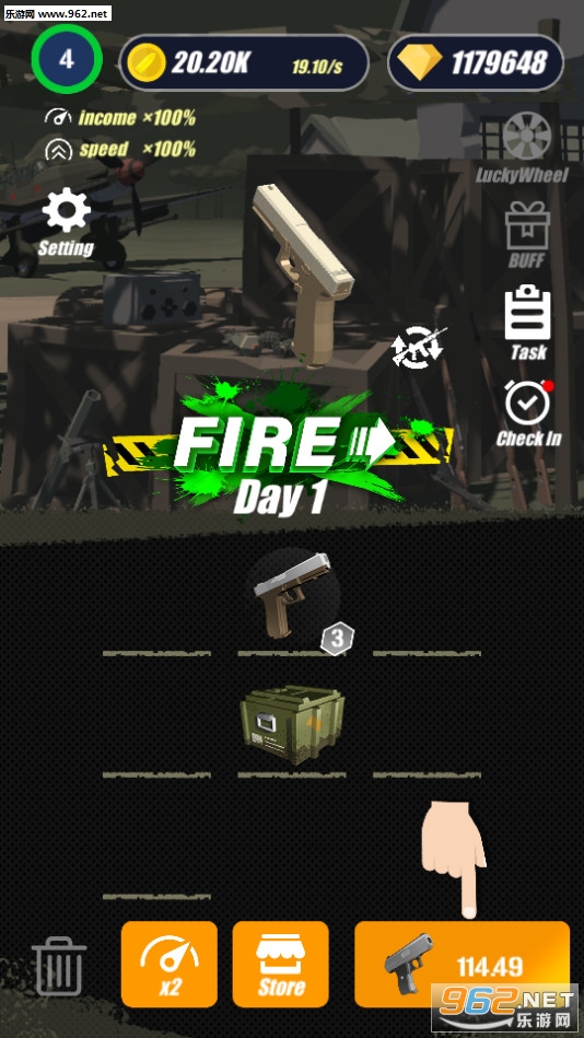 Merge Gun Shoot Zombie��׿��v1.0.3��ͼ1