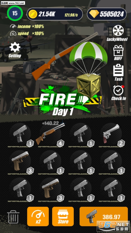 Merge Gun Shoot Zombie��׿��v1.0.3��ͼ2
