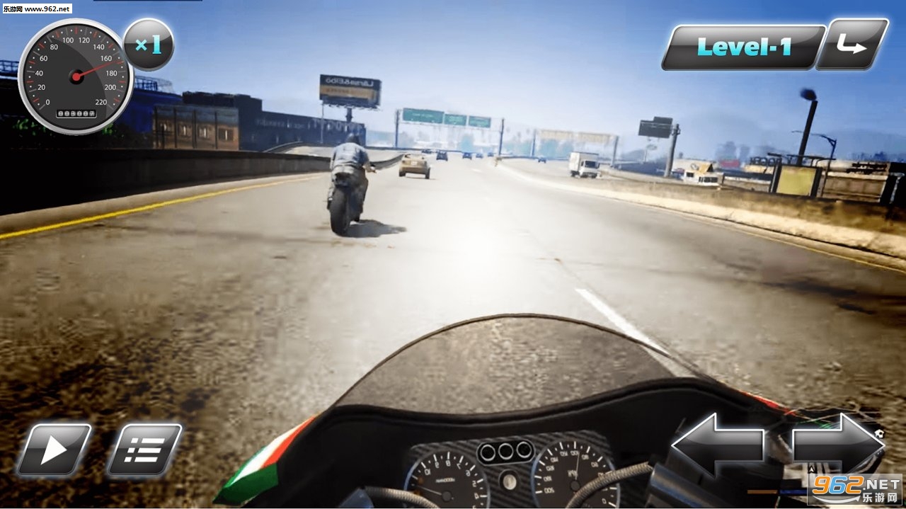 Moto Rider Wild Racing(��ҰĦ�г��־��ٰ�׿��)v1.1.1��ͼ1