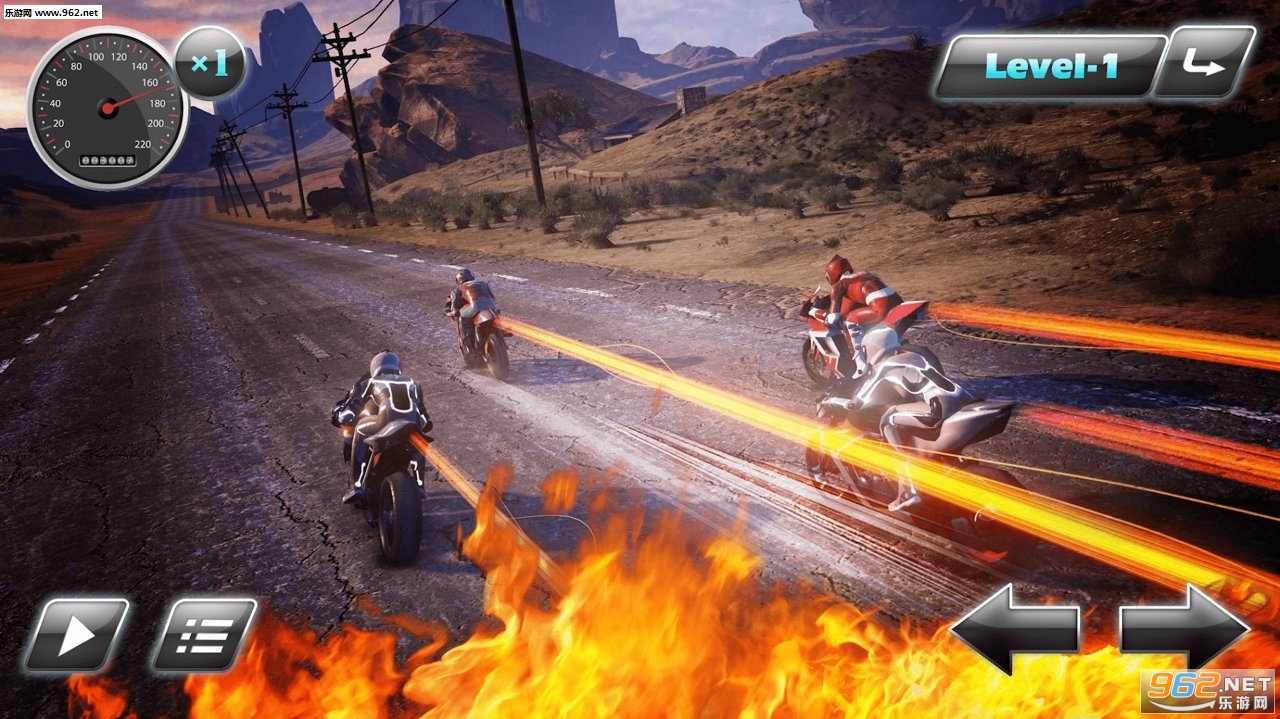 Moto Rider Wild Racing(��ҰĦ�г��־��ٰ�׿��)v1.1.1��ͼ3