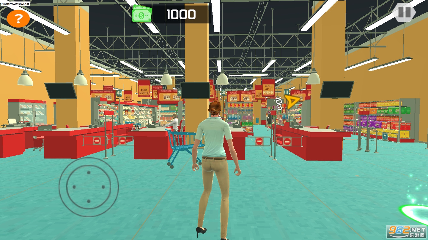 Black Friday Sale Supermarket: Shopping Mall Deals(黑色星期五销售超市3D最新版)截图1