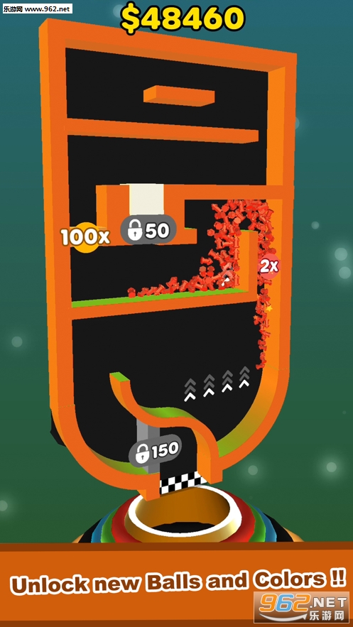 Split Balls 3D(拆分球3D安卓版)截图1