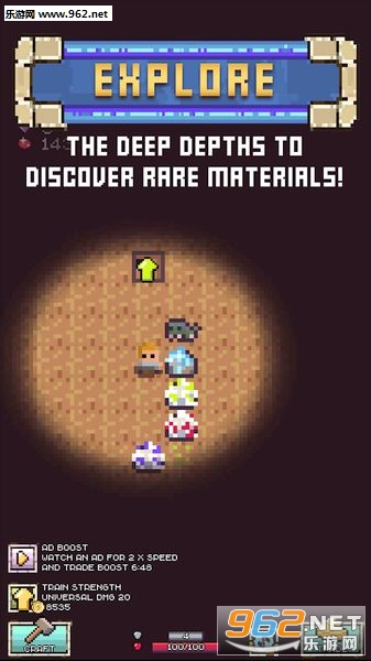 Idle Pocket Crafter(СС�ڴ��󹤰�׿��)v0.9.32��ͼ0