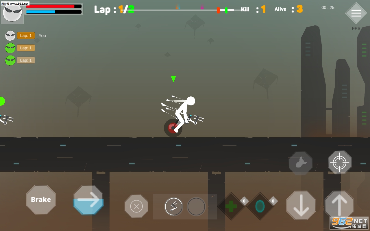 Stickman Ragdoll Happy Wheel(����˿��ֵ����Ӱ�׿��)��ͼ1