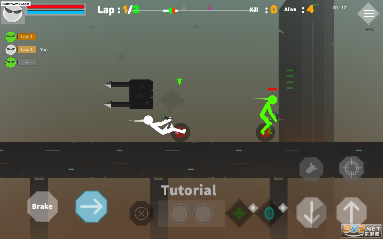 Stickman Ragdoll Happy Wheel(����˿��ֵ����Ӱ�׿��)��ͼ2