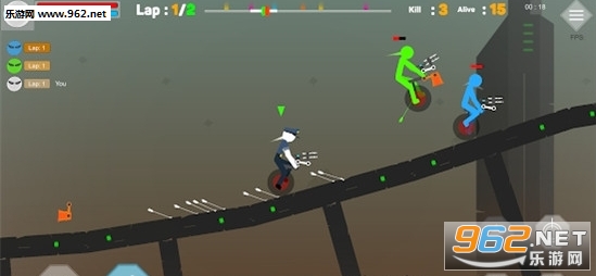 Stickman Ragdoll Happy Wheel(�������ż���ֵ����Ӱ�׿��)��ͼ1