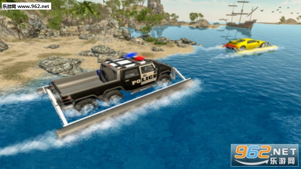 6x6警察水冲浪追逐安卓版截图1
