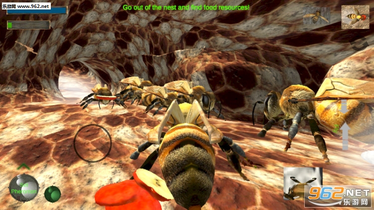 Bee Nest Simulation 3D(蜂巢模拟器3d手游)截图3