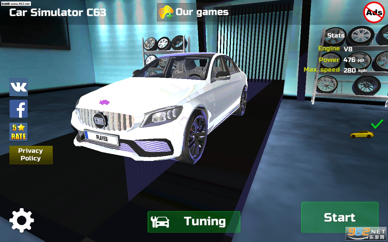 Car Simulator C63(汽车模拟器C63中文版)截图5