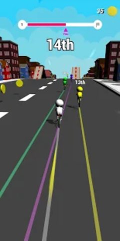 Bicycle Race 3D手游截图2