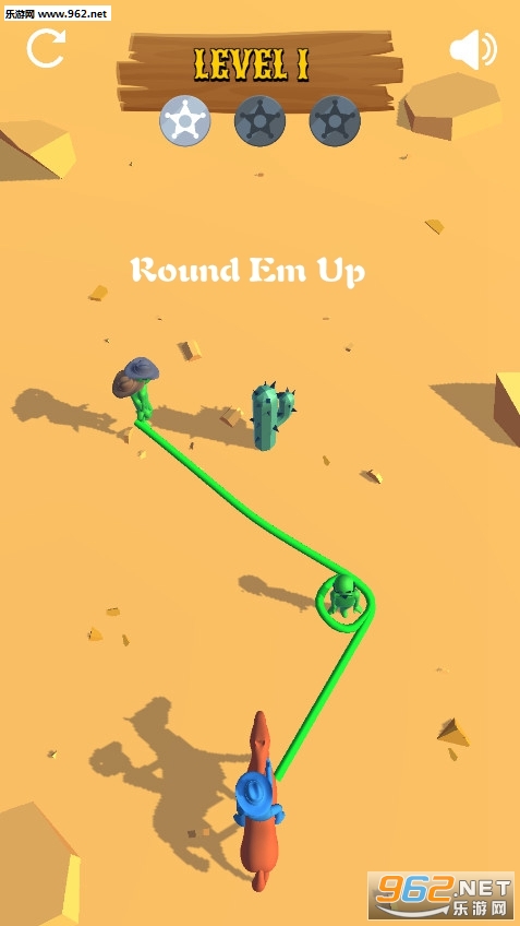牛仔套绳Round Em Up游戏 牛仔套绳Round Em Up游戏