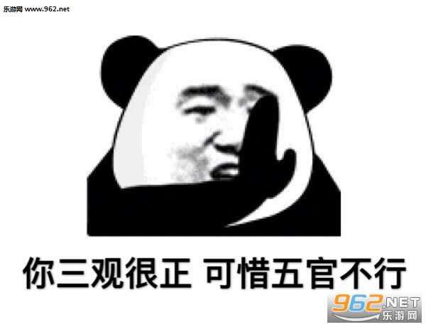 你三观很正可惜五官不行图片表情包 你三观很正可惜五官不行图片表情包