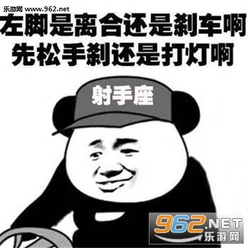 十二星座学车表情包