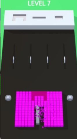 Cubes Saw 3D(立体锯3D手游)截图1