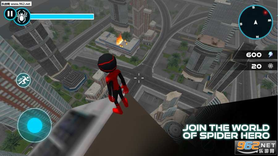 Stickman Rope(֩��Ӣ�ۻ����սʿ��׿��)��ͼ0