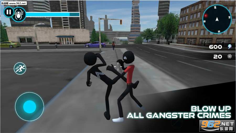 Stickman Rope(֩��Ӣ�ۻ����սʿ��׿��)��ͼ1
