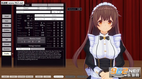 3D定制女仆2手机版截图3