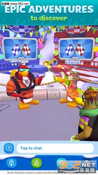 Club Penguin Island(��ʿ����쵺���ֲ���׿��)v1.8.1��ͼ1