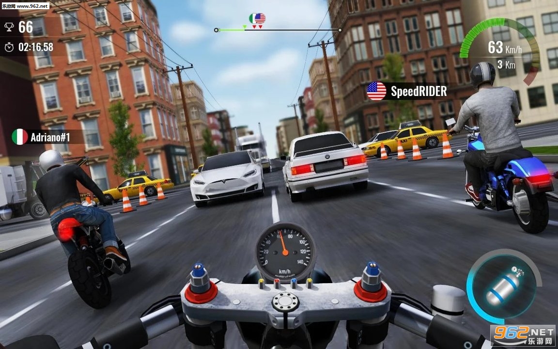 Moto Traffic Race 2(Ħ�н�ͨ����2������Ϸ��׿��)v1.18.00��ͼ0
