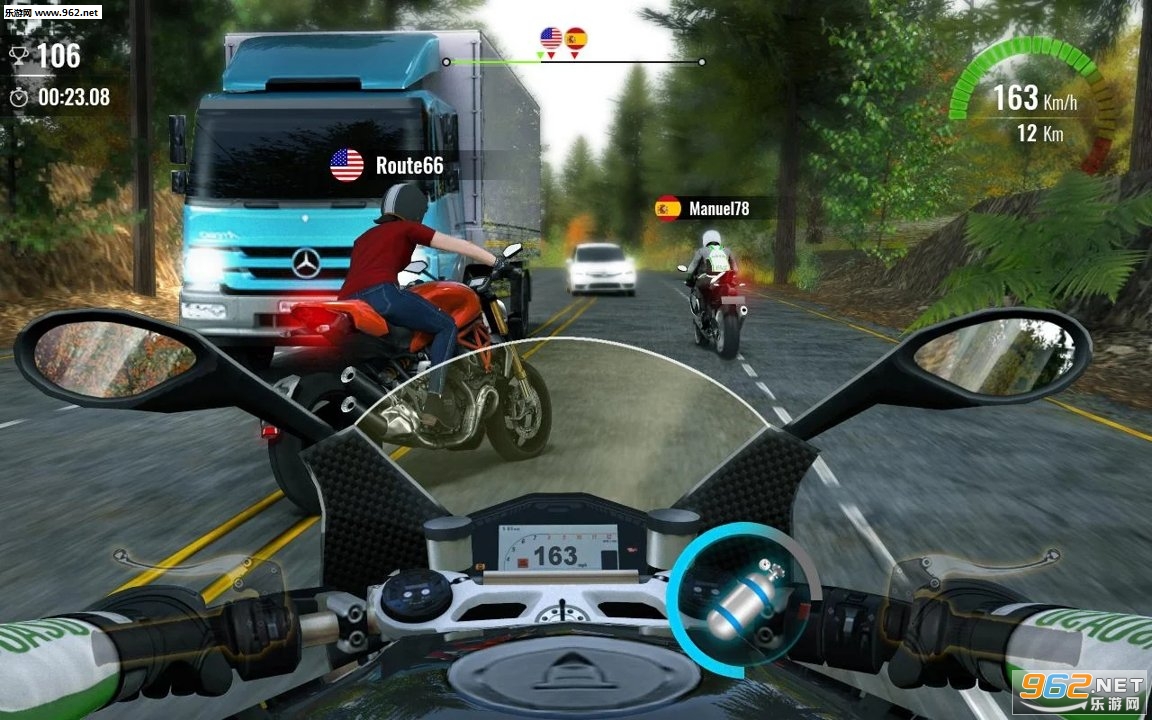 Moto Traffic Race 2(Ħ�н�ͨ����2������Ϸ��׿��)v1.18.00��ͼ1