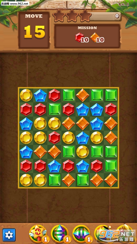 Jungle Gem Blast(�鱦ʢ�簲׿��)��ͼ0