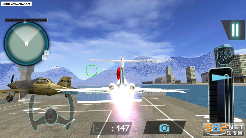 Take off Airplane Flight Simulator PRO(��ɷɻ�����ģ������Ϸ)��ͼ3