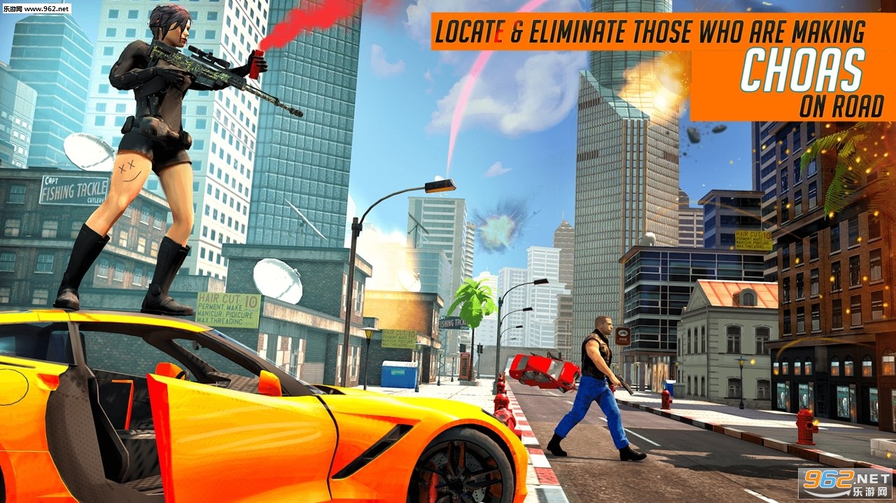 Highway Sniper Gun Shooter : Elite Shooting Game(���оѻ�ǹ�����׿��)��ͼ3