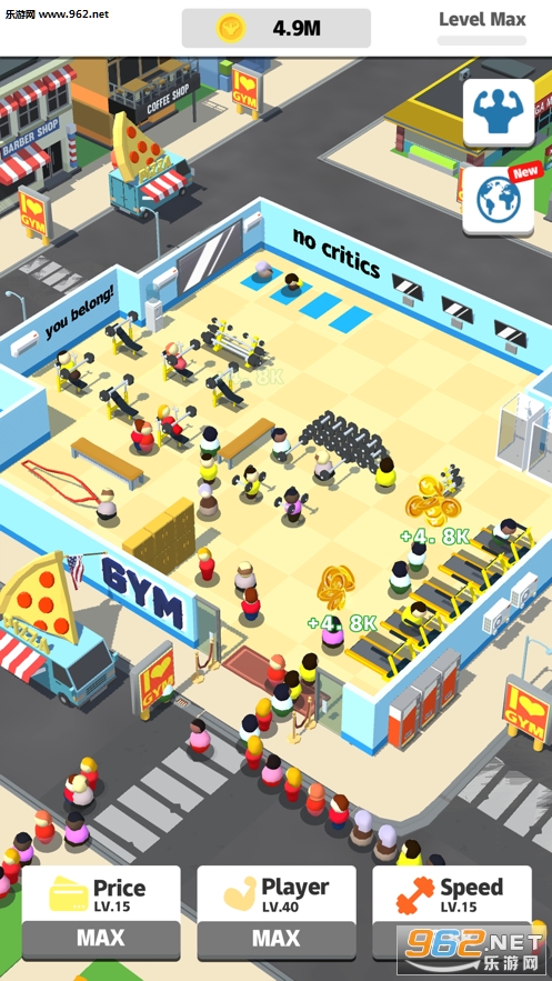 Idle Fitness Gym Tycoon(��ɢ�Ľ�����ల׿��)��ͼ1