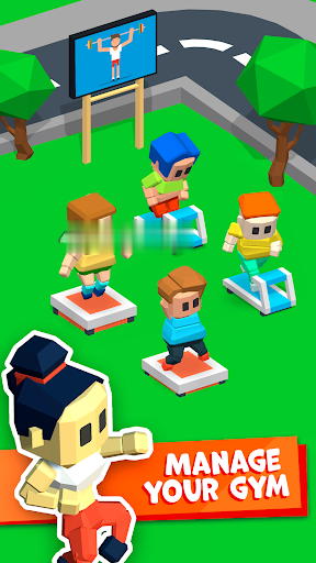Idle Gym City - fitness tycoon(Idle Gym City��Ϸ)��ͼ1