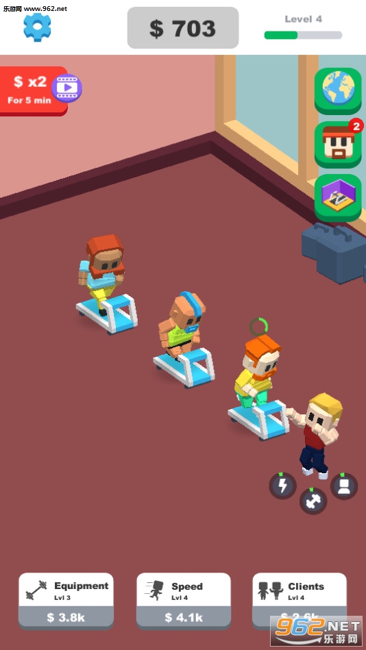 Idle Gym City - fitness tycoon(���н��������°�)��ͼ2
