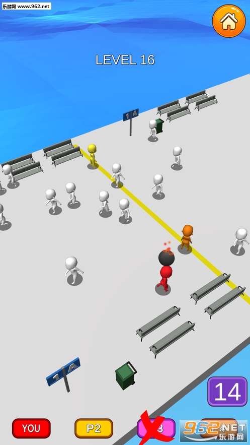Crowd Escape 3D(人群逃生3D官方版)截图1